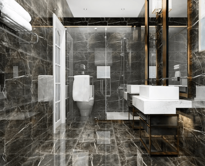 Ceramic Bathroom Flooring